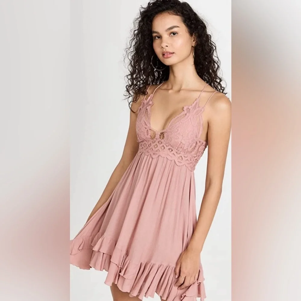NWT Free People One Adella slip dress
